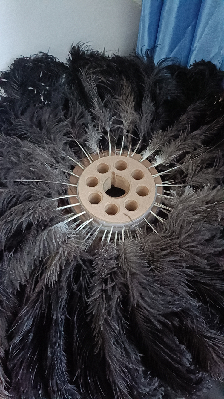 汽車噴涂除靜電鴕鳥毛毛刷